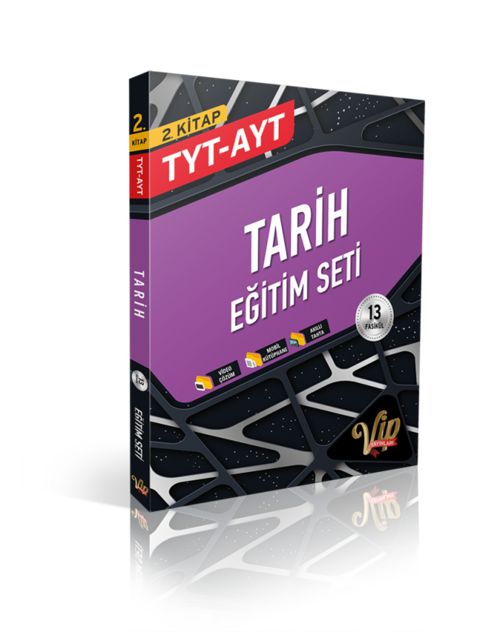 Vip Yayınları TYT-AYT Tarih Eğitim Seti 2. Kitap Bronz 13 Fasikül