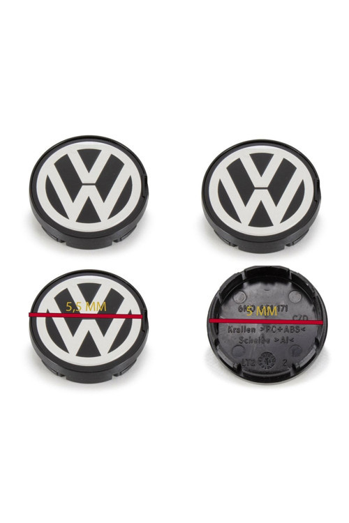 Volkswagen Polo Jant Göbeği Arma Takım 6n0601171 2002-2005 Model Arası Araçlara Uyumlu