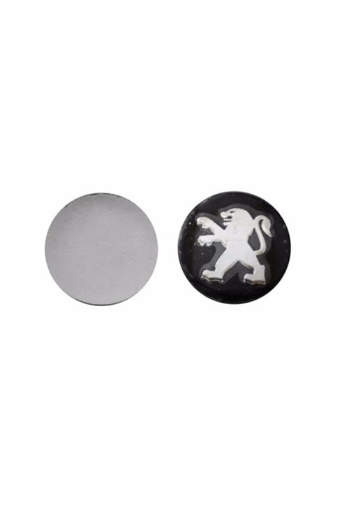 Peugeot Araç Anahtar Logo Amblemi Kumanda Logo Çap: 14 Mm 2 Adet