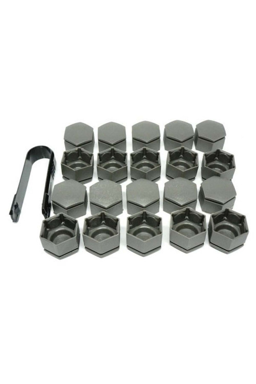 Opel Insignia A Bijon Kapağı Seti Kömür Metalik 22x21mm (20 Adet)