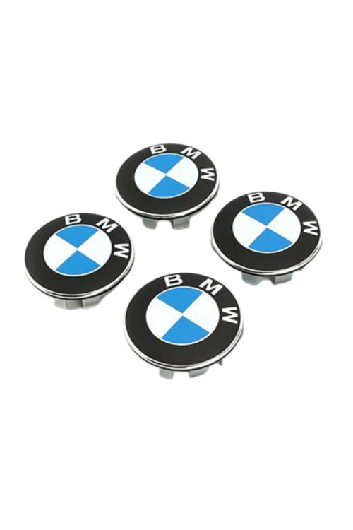 Bmw E46 Jant Göbeği Kabartmalı Göbek Dış Çapı 6.8 Mm (4'lü Set)