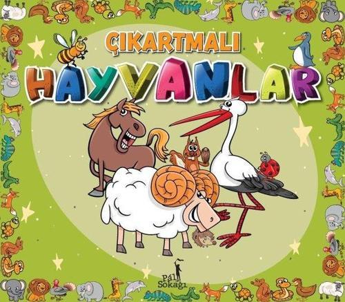 Çıkartmalı Hayvanlar - Çıkartma Etkinlik ve Boyama