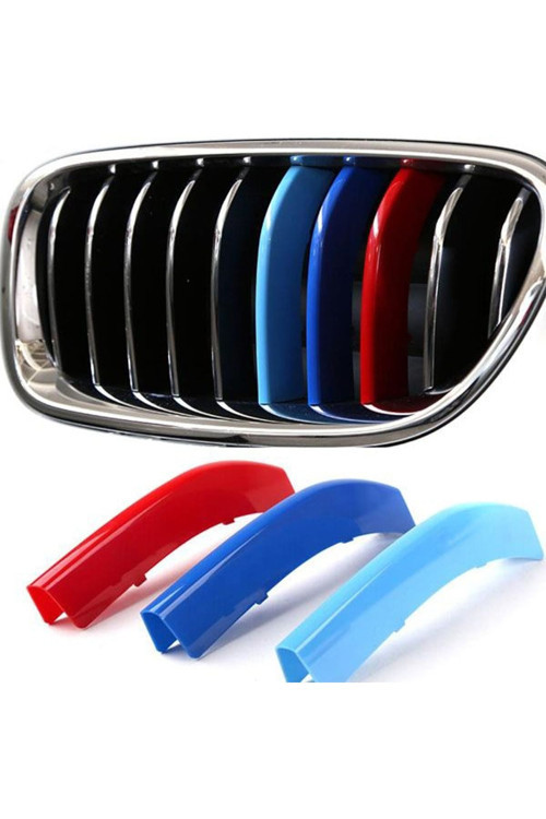 Bmw Uyumlu M Klips - E60 Böbrek Panjur Şeridi - Bmw E60 Panjur Şeridi - Bmw Ön Panjur - E60 Böbrek