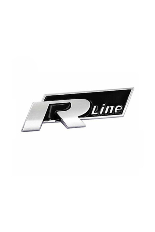 R Line Metal Krom Arma Sticker Yapıştırma