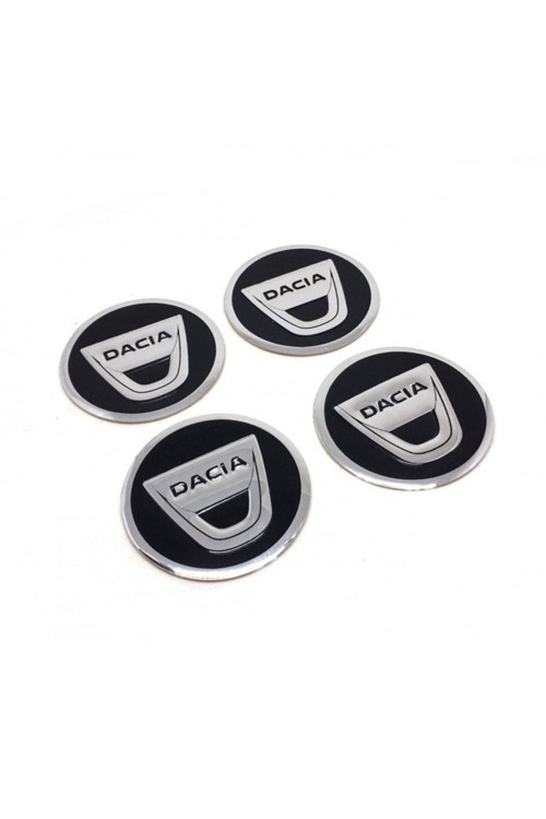 Dacia Alüminyum Yapıştırma Jant Göbeği 4 Lü 60mm