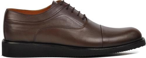 Premium 32944 Kahve Hakiki Deri Erkek Casual Ayakkabı