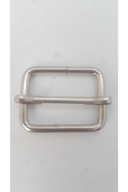 Ayar Tokası 2.5 Cm Gümüş Metal Sürgülü 10 Adet
