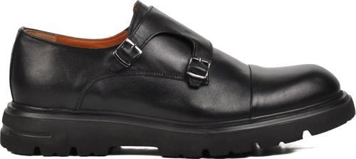 Premium 33284 Siyah Hakiki Deri Erkek Casual Ayakkabı