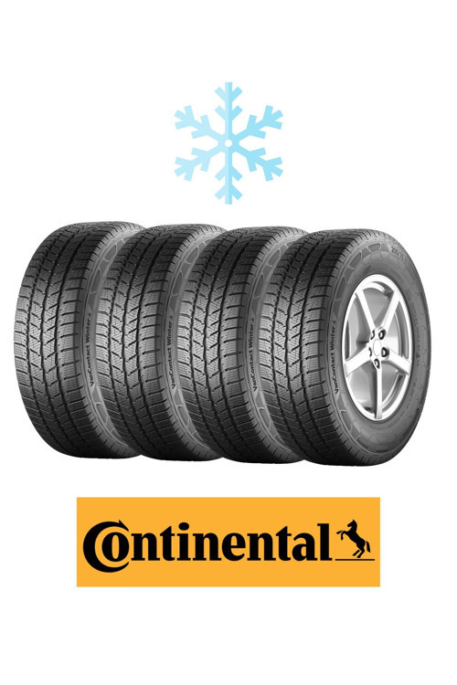 (4'LÜ TAKIM) 195/60R16C 99/97T VanContact Winter 6PR Oto Kış Lastiği (Üretim:2025)