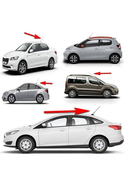 Volvo Xc60 Uyumlu Araç Tavan Radio Anteni Fm Çubuk Anten 27cm