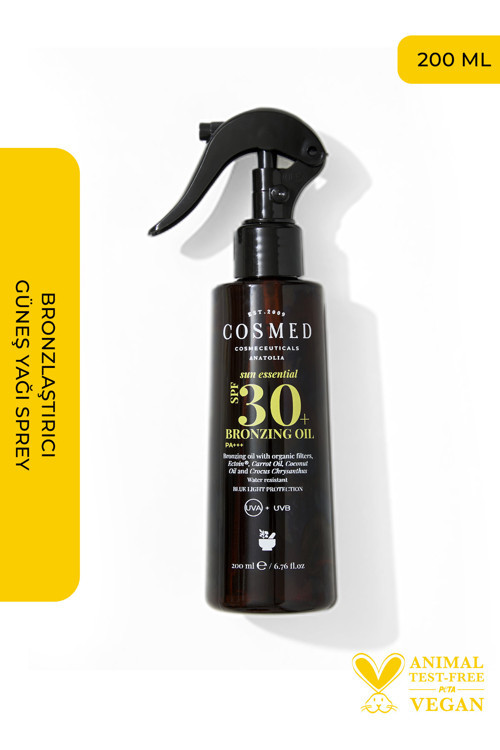 Bronzlaştırıcı Güneş Yağı Sprey SPF30+/SUN ESSENTIALS BRONZING OIL SPF30