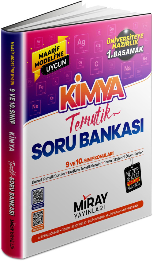 Miray 2027 Tyt Maarif Kimya Soru Bankası