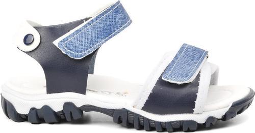 22Y06 Lacivert-Kot-Beyaz Erkek Çocuk Sandalet