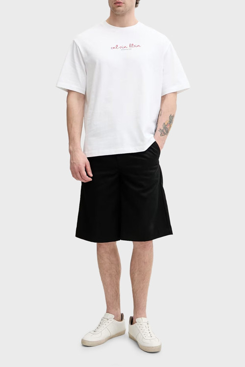 SS 16s CK TRVL LINES GRAPHIC TEE