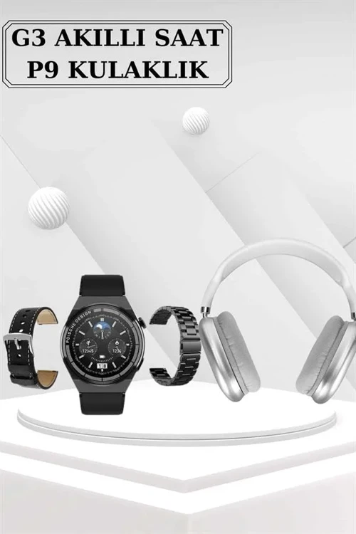 tekno Yeni Nesil Sesli Görüşme Akıllı Saat ve Powerbank Çoklu Şarj Girişli Bluetooth Kulakl�