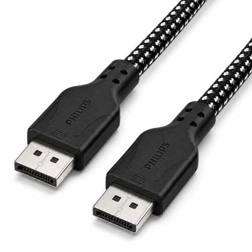SWR3139B 1.5 Metre Örgülü DisplayPort 1.4 Kablo, DSC, 8K 60Hz, 4K 240Hz, 2K 360Hz, 1080p 480Hz, HDR, 32.4 Gbps D