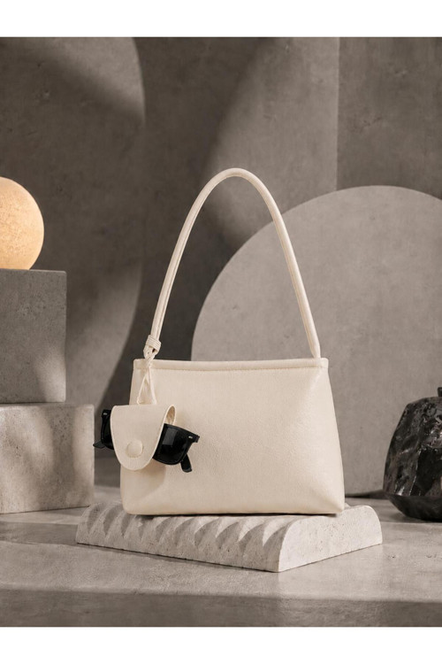 Luxeva New Trend Omuz Çantası Gözlük Takma Aparatlı