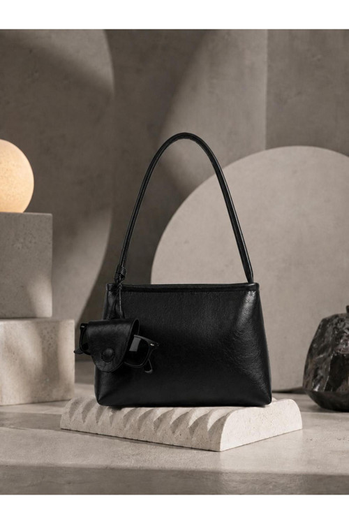 Luxeva New Trend Omuz Çantası Gözlük Takma Aparatlı