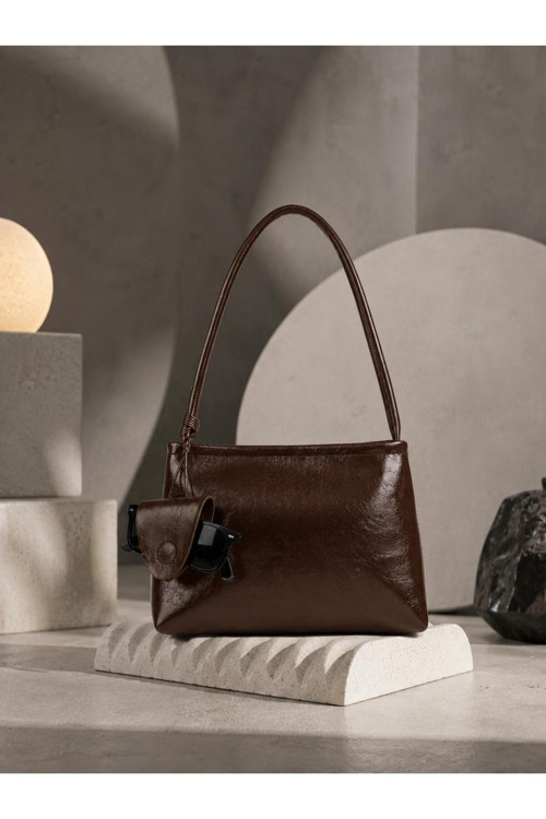 Luxeva New Trend Omuz Çantası Gözlük Takma Aparatlı
