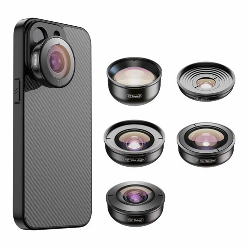 4K Prosfesyonel 5'i 1 Arada Lens Kiti