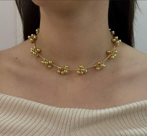 KADIN KOLYE GOLD TOP M0DEL KOLYE