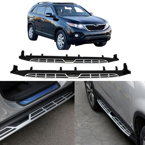Kia Sorento 2010-2013 Model Arası Yan Basamak Side Step Oem Square Style