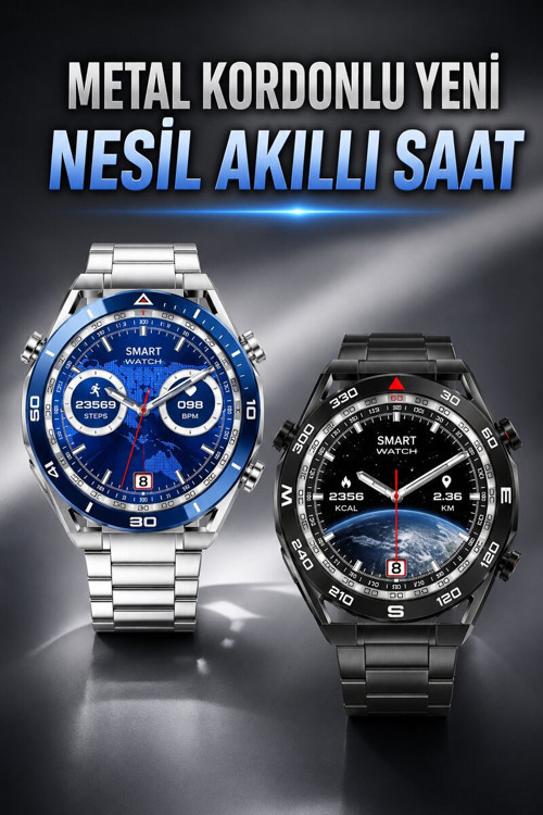 Akıllı Saat 2024 Model Arama Cevaplayan Uyku ve Sağlık Takibi - EGECEN1086-9918