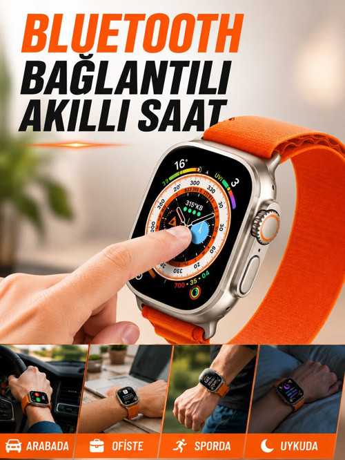 BLUETOOTH BAĞLANTILI AKILLI SAAT - EGECEN5931-7169