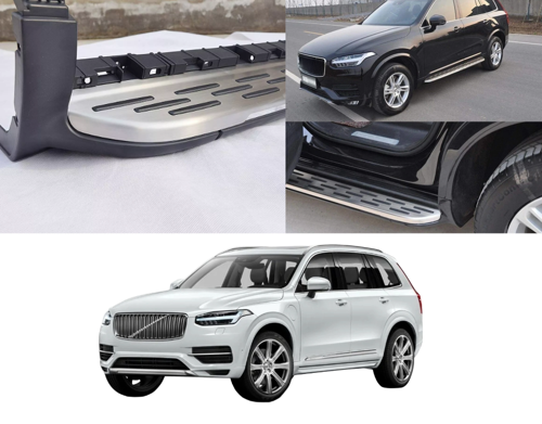 Volvo Xc90 2015-2019 Model Arası Yan Basamak Siyah Oem Steyle