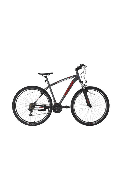 LEON ERKEK DAĞ BİSİKLETİ 48CM V 27.5 JANT 21 VİTES MAT GRİ TURUNCU