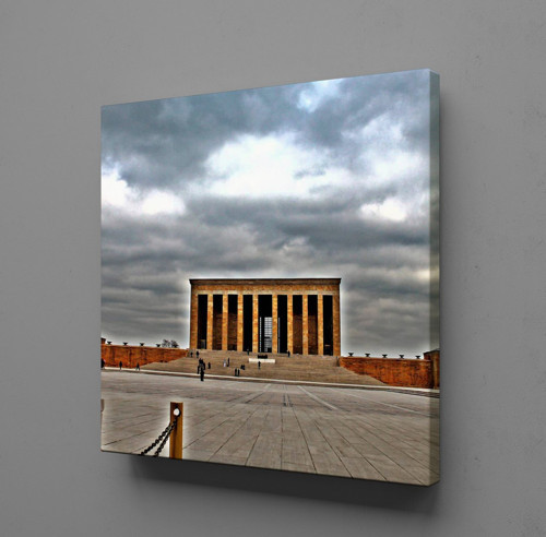 ANITKABİR TEMALI KANVAS TABLO 110x110cm