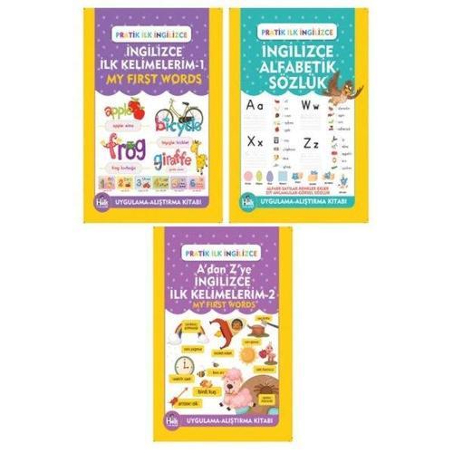 İngilizce Sözlük ve Kelimeler Seti - 3 Kitap Takım