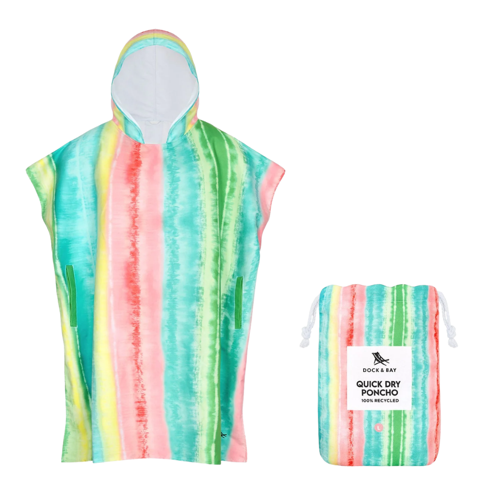 UV Korumalı Yetişkin Panço Design M Watermelon Sugar