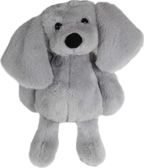 Uyku Arkadaşım Sevimli Peluş Köpek Gri Moontoys