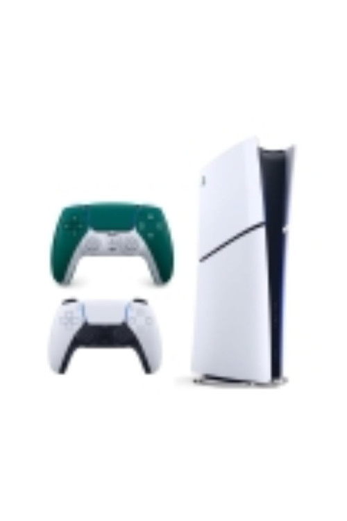 Playstation 5 Slim dijital 825GB + 2.kol Dualsense Alpine Green ( İthalatçı Garantili )