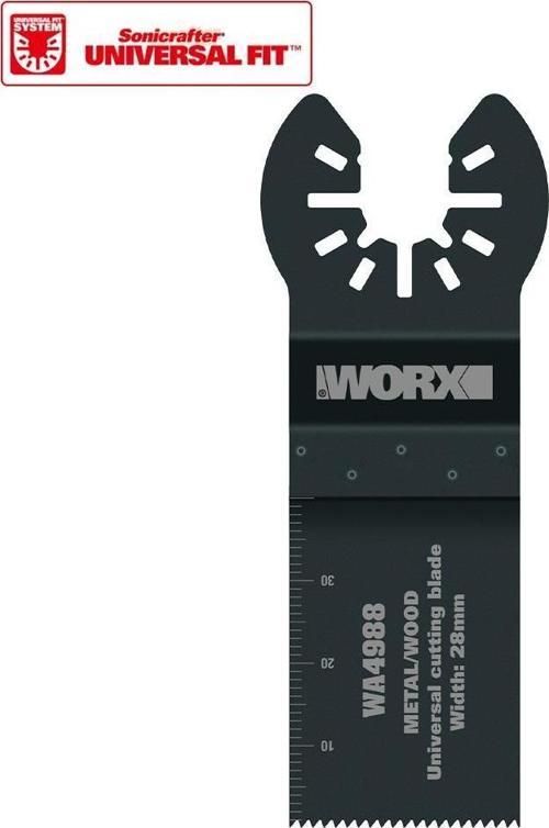 WA4988 Çok Amaçlı Raspalama Makinesı İçin 28x40mm Metal, Ahşap, Fiberglas, PVC Universal Kesme Bıçağı
