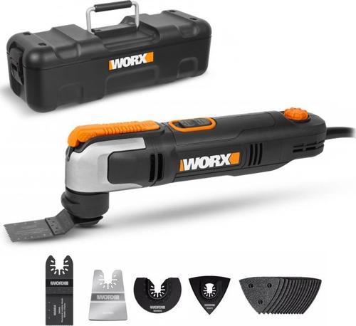 WX686 250Watt Profesyonel Çok Amaçlı Devir Ayarlı Kesme Raspalama ve Zımpara + 19 Adet Aksesuar