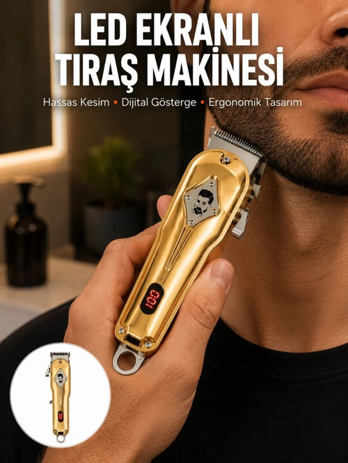 ® Çok Fonksiyonlu Saç Sakal ve Vücut İçin Tıraş Makinesi Yeni Nesil