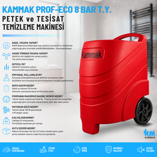 Prof-Eco-3 Petek Temizleme Makinesi