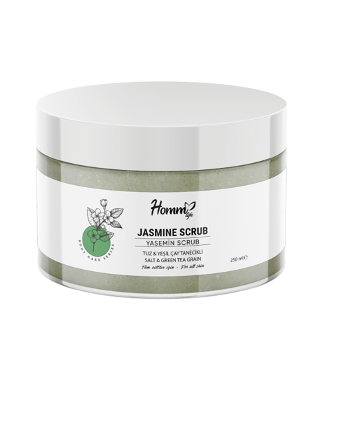 Yaseminli Yeşil Çaylı Bitki Tanecikli Scrub 250 ml