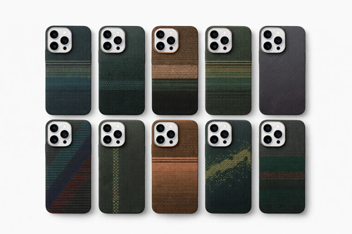 İphone 15 Pro Max ile Uyumlu Magsafe Özellikli Knt Kevlar Telefon Kılıfı