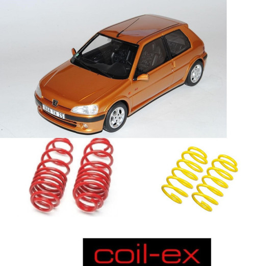 peugeot 106 coil-ex 4.5 cm ön spor yay