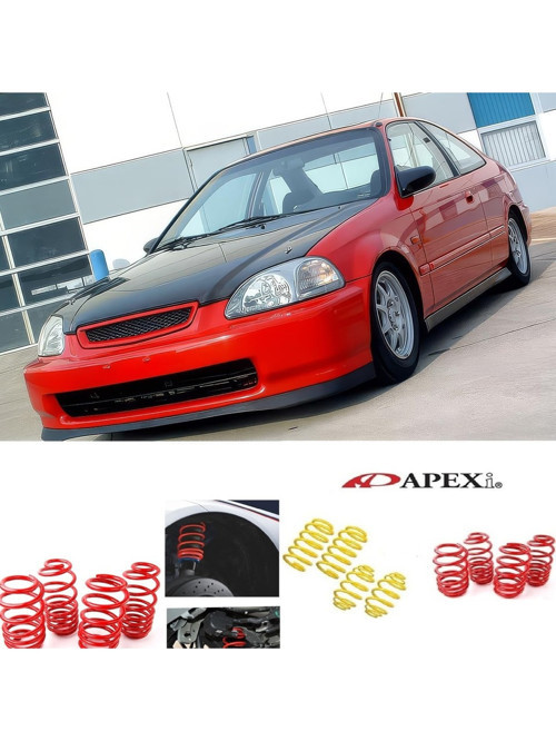 honda civic 1996.1999 sedan hb apexi 4.5cm ön arka spor yay