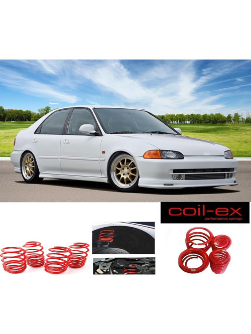 honda civic 1992.1994 sedan coil-ex 4.5 cm ön arka spor yay