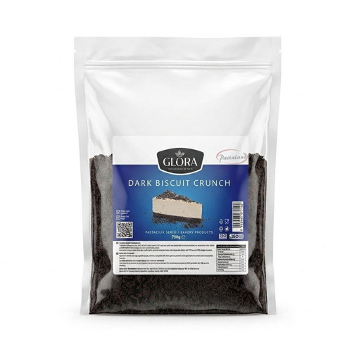 Dark Biscuit Crunch (Kakaolu Bisküvi Parçacıkları) - 750g