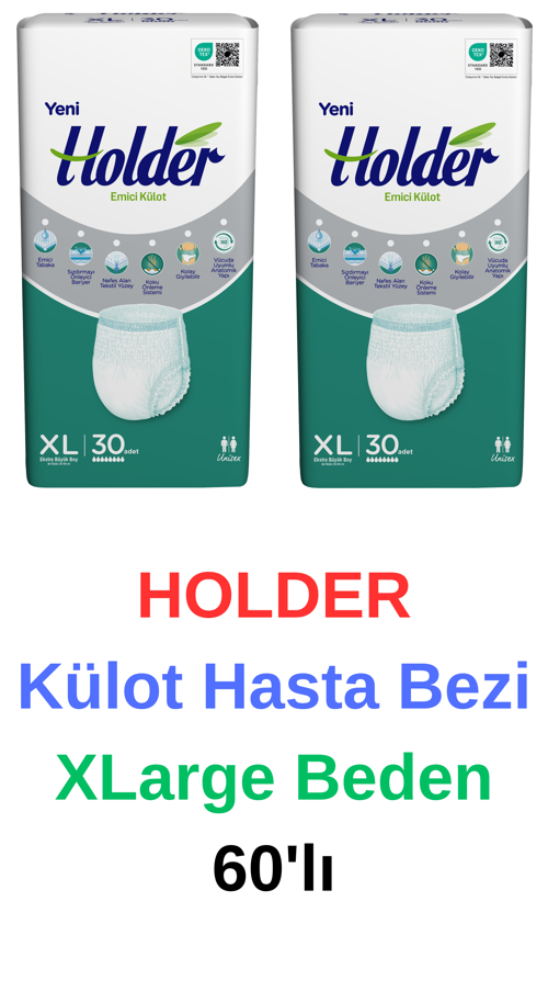 - Külot Hasta Bezi XLarge Beden 60'lı
