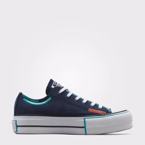 Chuck Taylor All Star Lift Unisex Lacivert Platform Sneaker