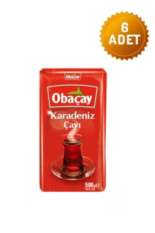 Karadeniz Çayı 500 Gr X 6 Adet