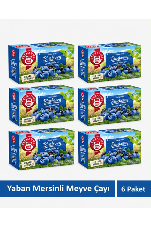Yaban Mersinli Meyve Çayı