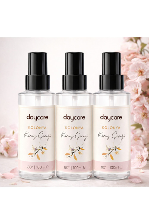 Kiraz Çiçeği Kolonya 100 ml x3 – Üçlü Avantaj Paketi